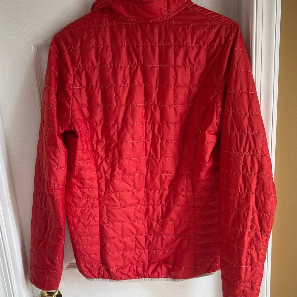 Patagonia Red Quilted Half-Zip Jacket - Picture 4 of 4